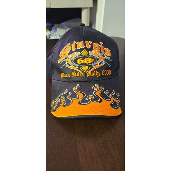 Black Hills Rally 68th STURGIS hat in excellent condition - Picture 1 of 5